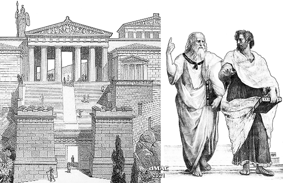 Acropolis Plato Aristotle